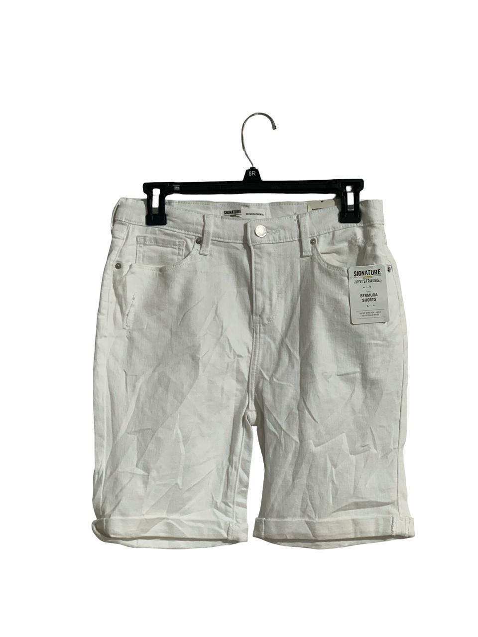 SIGNATURE GOLD BERMUDA SHORT FOR WOMEN