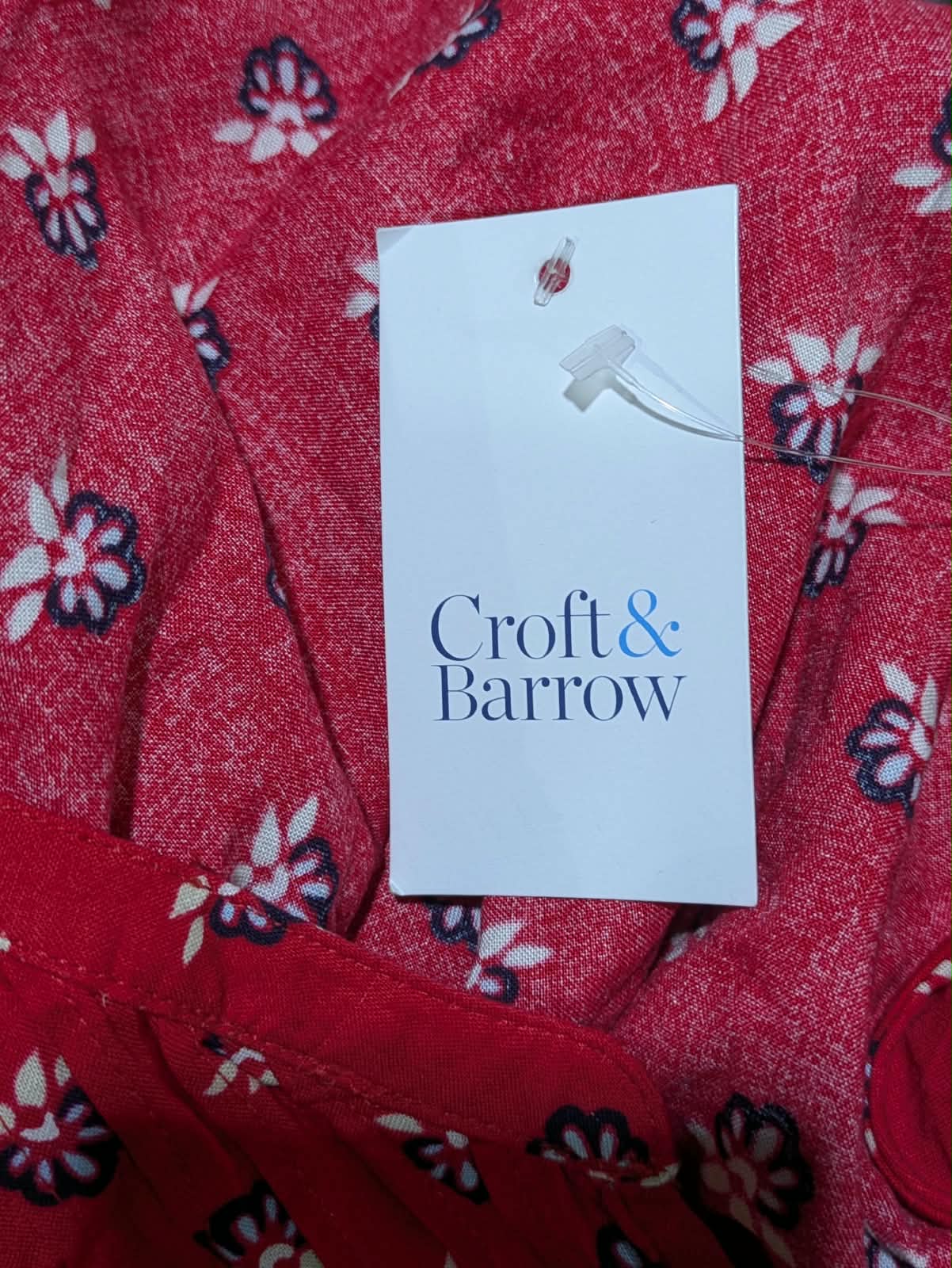 CROFT & BARROW BLOUSE TOP FOR WOMEN