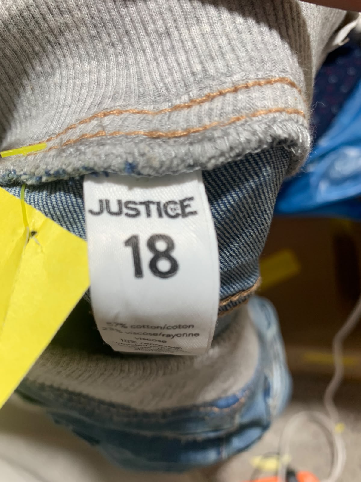 JUSTICE DENIM JEANS PANT FOR WOMEN