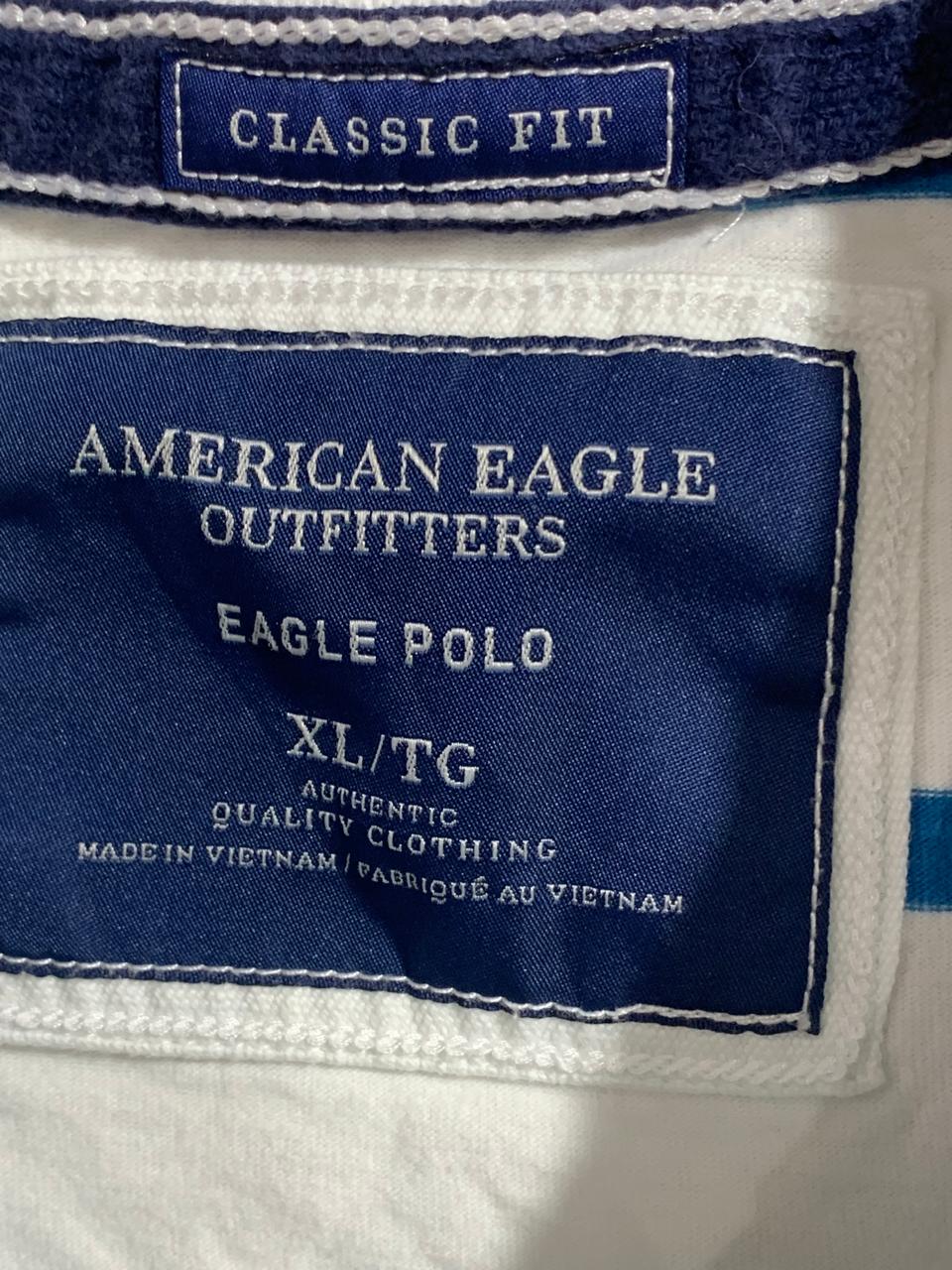 AMERICAN EAGLE BUTTON DOWN T-SHIRT FOR MEN