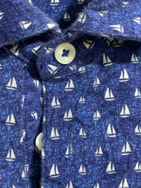 CREMIEUX BUTTON DOWN T-SHIRT FOR MEN
