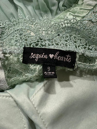 SEGUIN HEARTS PARTY DRESS FOR WOMEN