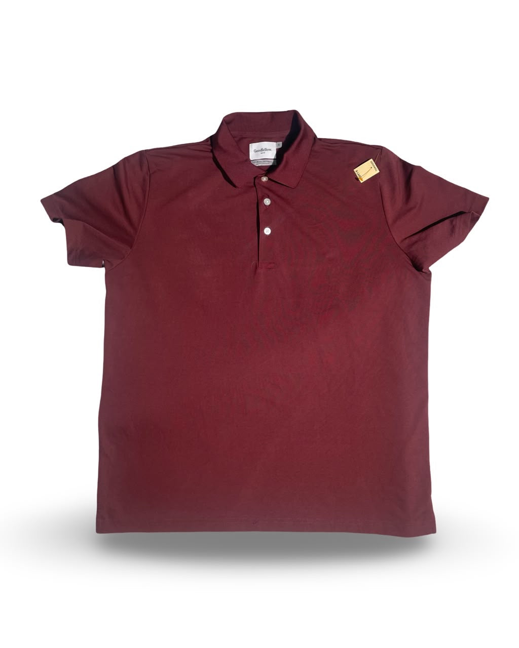 Goodfellow Blood Red Polo Shirt for Men