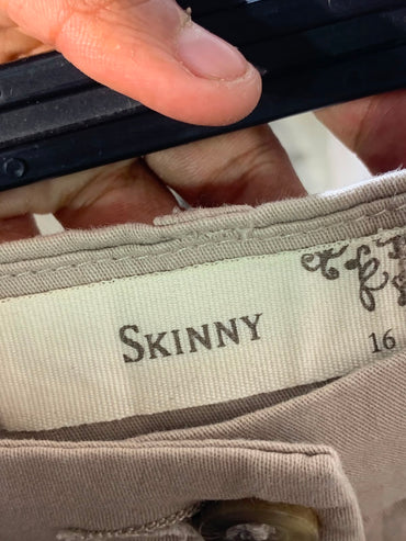 SKINNY COTTON JEANS PANT FOR WOMEN