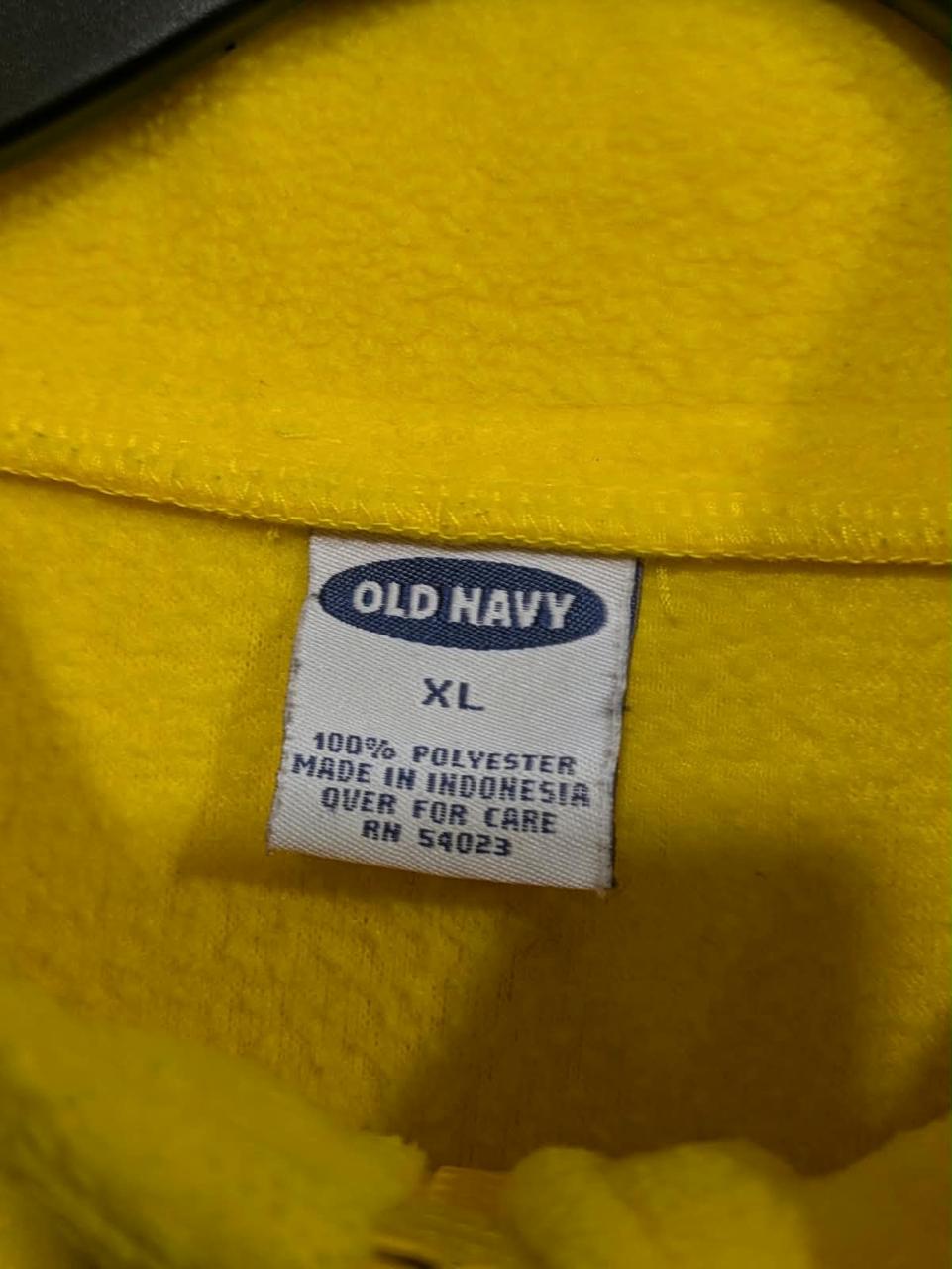 OLD NAVY QUARTER ZIP FLEECE JACKET FOR MEN