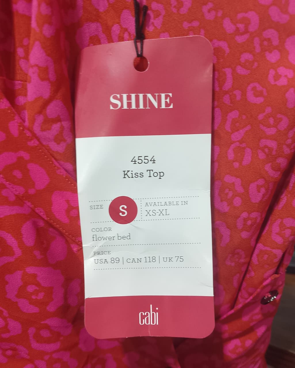 CABI TOP FOR WOMEN
