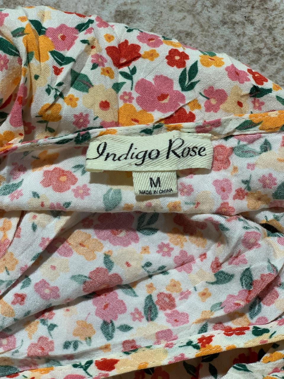 INDIGO ROSE FLARE DRESS FOR WOMEN