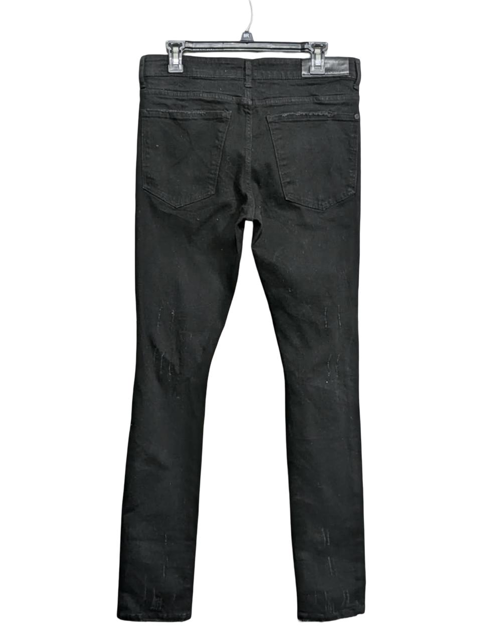 GFTD PAINTED SKULL DISTRESSED JEANS FOR MEN