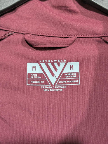 LEVEL WEAR QUARTER ZIP SHIRT FOR MEN