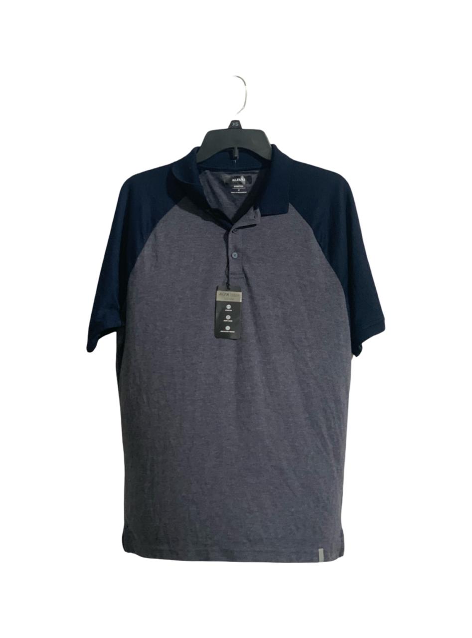 ALFANI BUTTON DOWN T-SHIRT FOR MEN