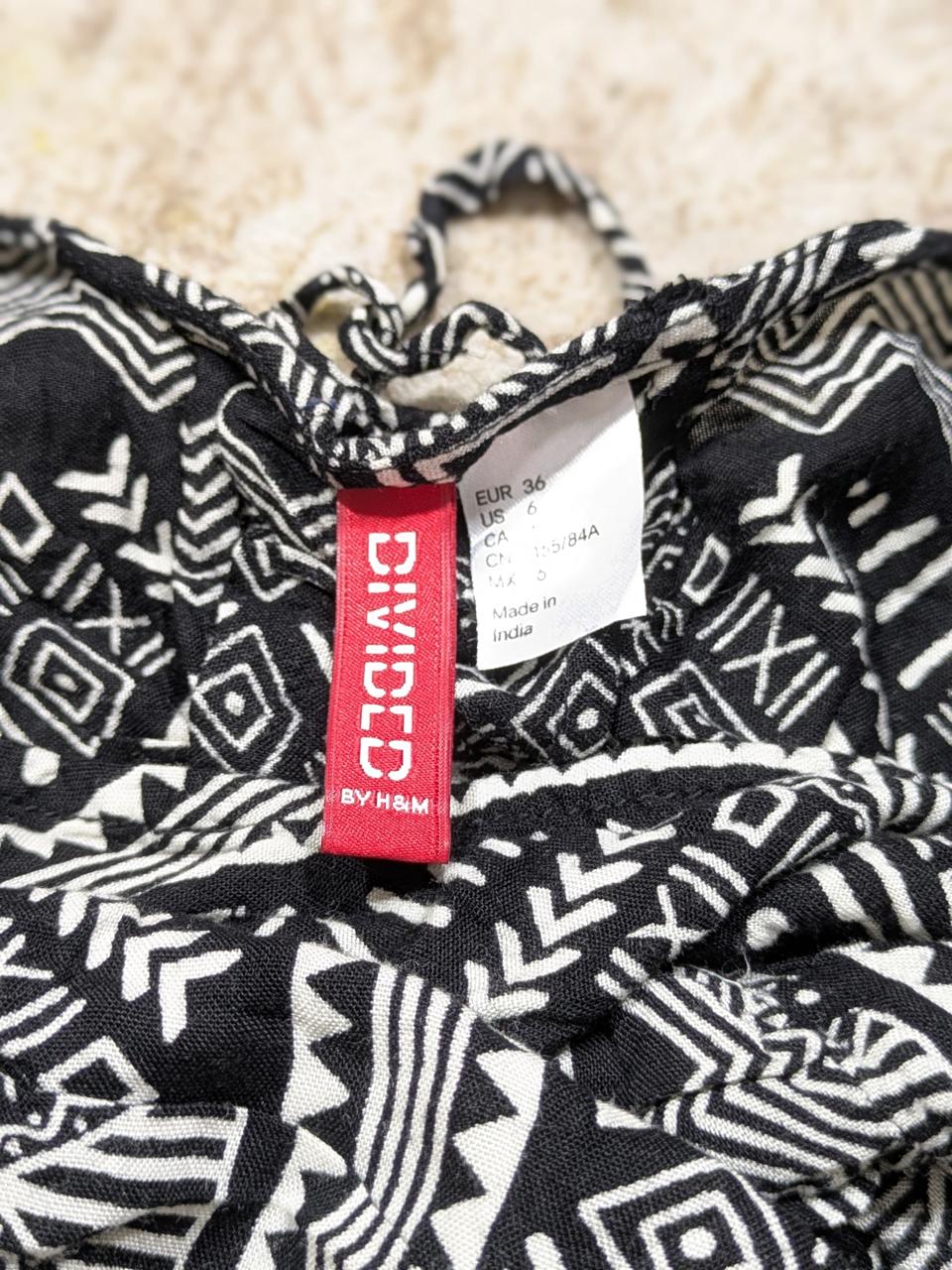 DIVIDED MINI DRESS FOR WOMEN