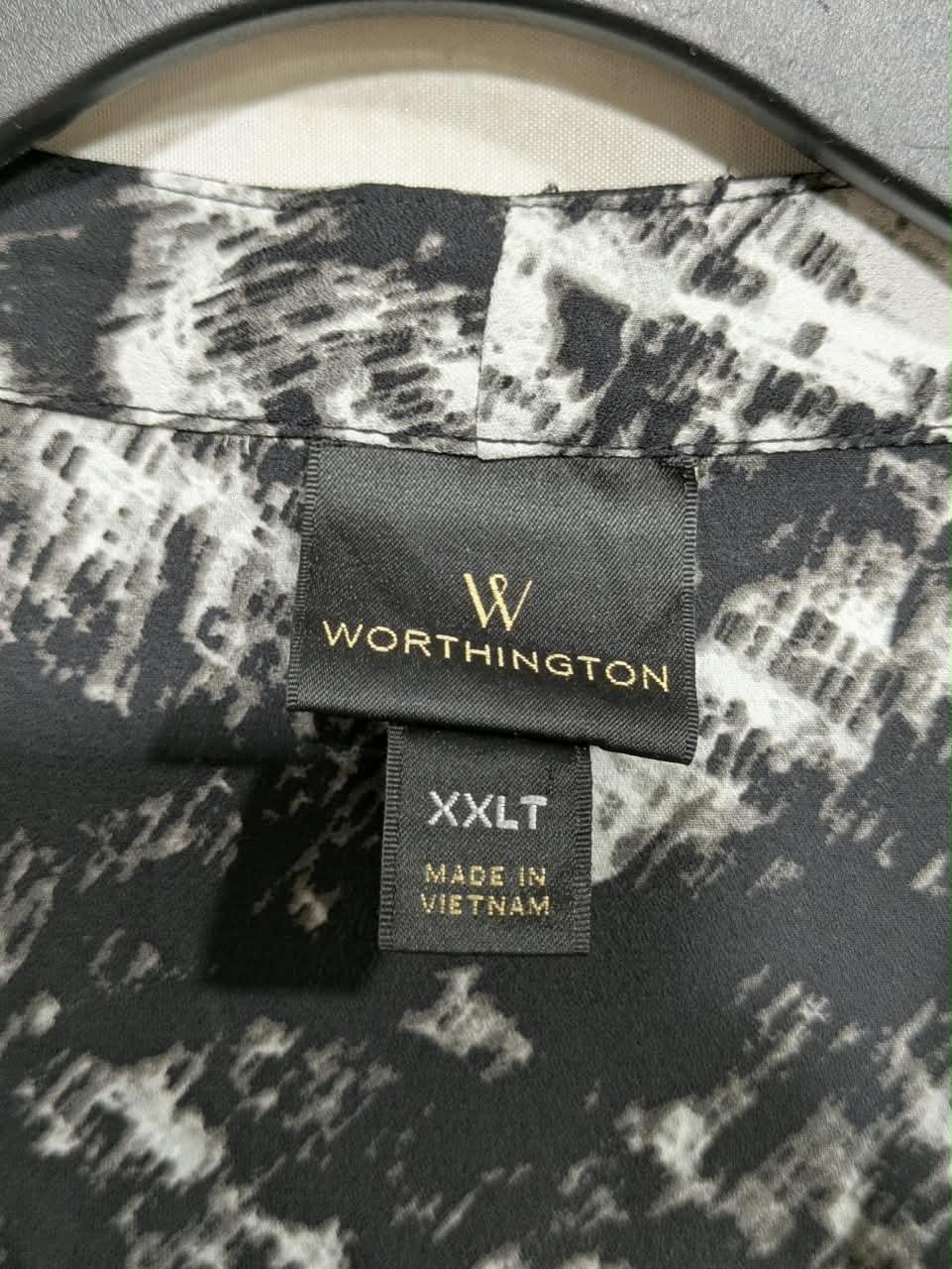 WORTHINGTON BLOUSE TOP FOR WOMEN