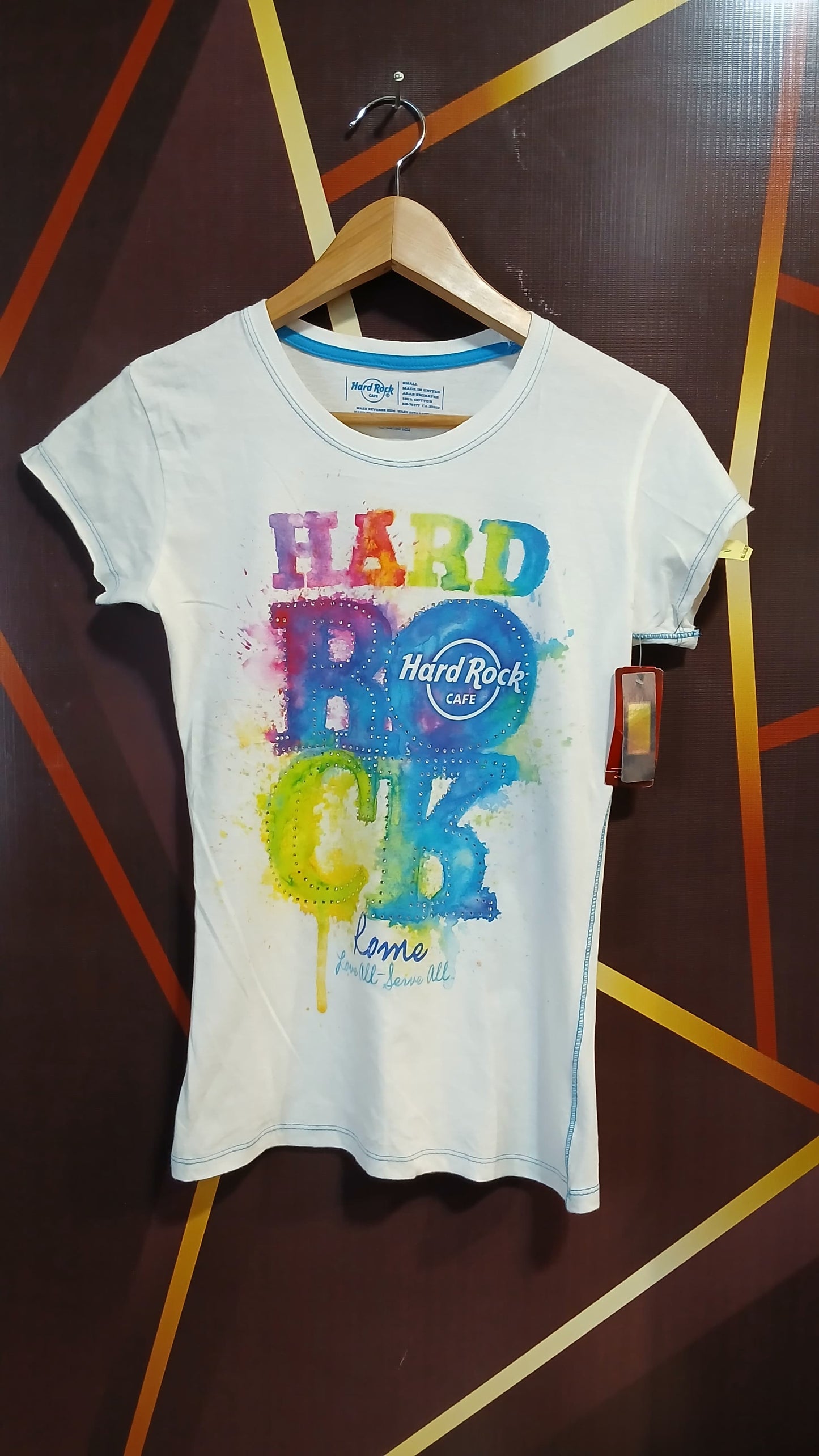 IMPORTED LAIDES T-SHIRT BY HARD ROCK