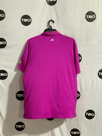 ADIDAS CLIMALITE BUTTON DOWN T-SHIRT FOR MEN