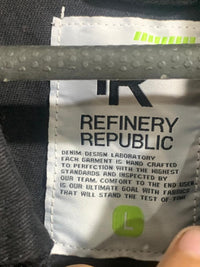 REFINERY REPUBLIC PAINT SPLATTER DENIM JACKET FOR MEN