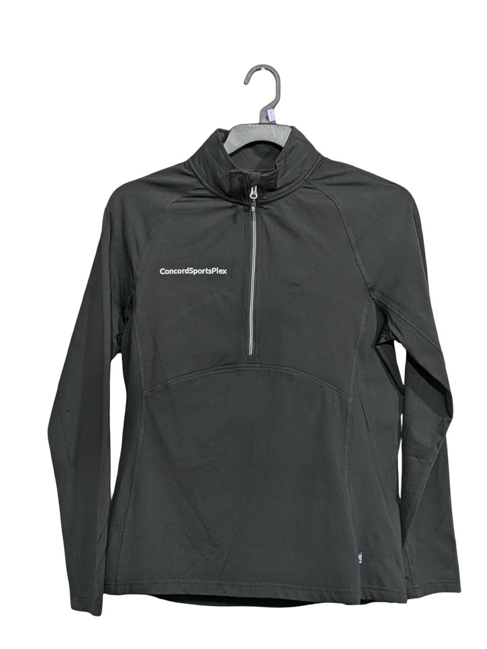 CUTTER & BUCK QUARTER ZIP SWEAT SHIRT FOR WOMEN