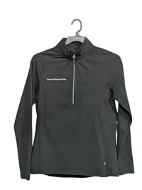 CUTTER & BUCK QUARTER ZIP SWEAT SHIRT FOR WOMEN