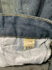 LOOSE WIDE LEG DISTRESSED PANT FOR WOMEN