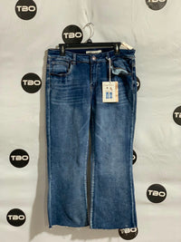 9TH & MAIN CROP FLARE JEANS PANT FOR WOMEN