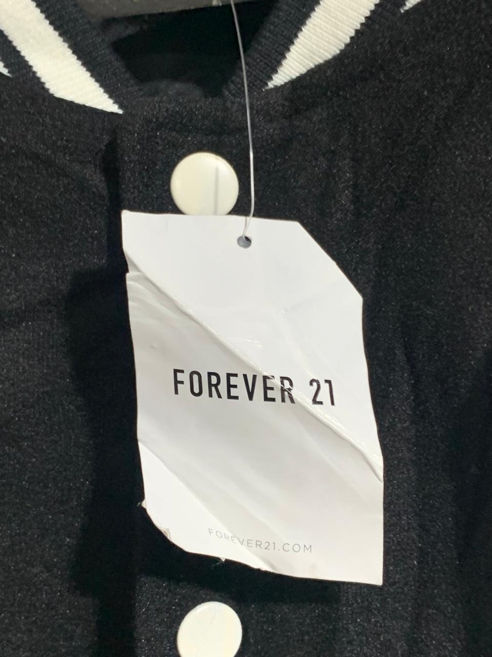 DISNEP FOREVER 21 VARSITY BOMBER JACKET FOR MEN