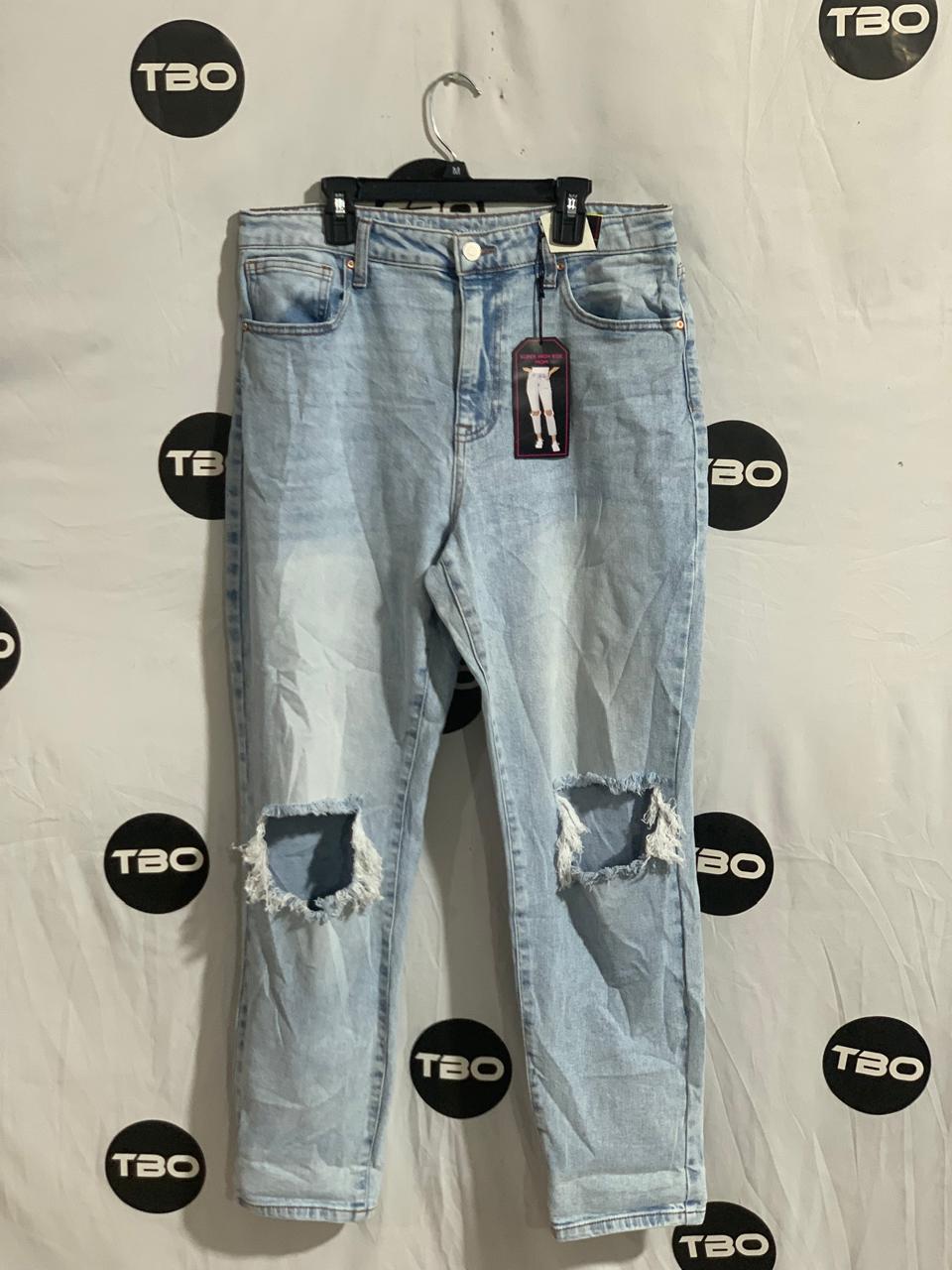 NO BOUNDARIES ROUGH DENIM PANT FOR WOMEN