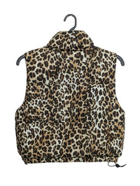 LOVE TREE SLEEVELESS PUFFER JACKET FOR WOMEN